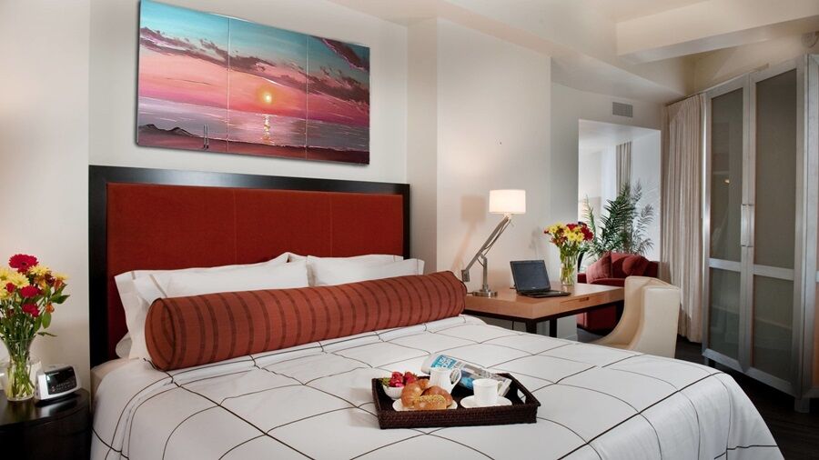 Отель Courtyard By Marriott Atlanta Downtown Номер фото